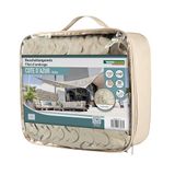 Windhager Zonwerend net COTE D´AZUR - 3 x 4 meter - Beige/Taupe