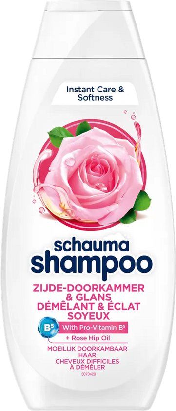 Schauma Shampoo Zijde Doorkammer & Glans 400ML