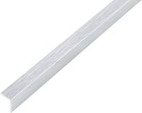 Alberts 489069 hoekprofiel | zelfklevend | aluminium, rvs-look, licht | 1000 x 30 x 30 mm