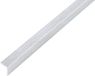 Alberts 489069 hoekprofiel | zelfklevend | aluminium, rvs-look, licht | 1000 x 30 x 30 mm