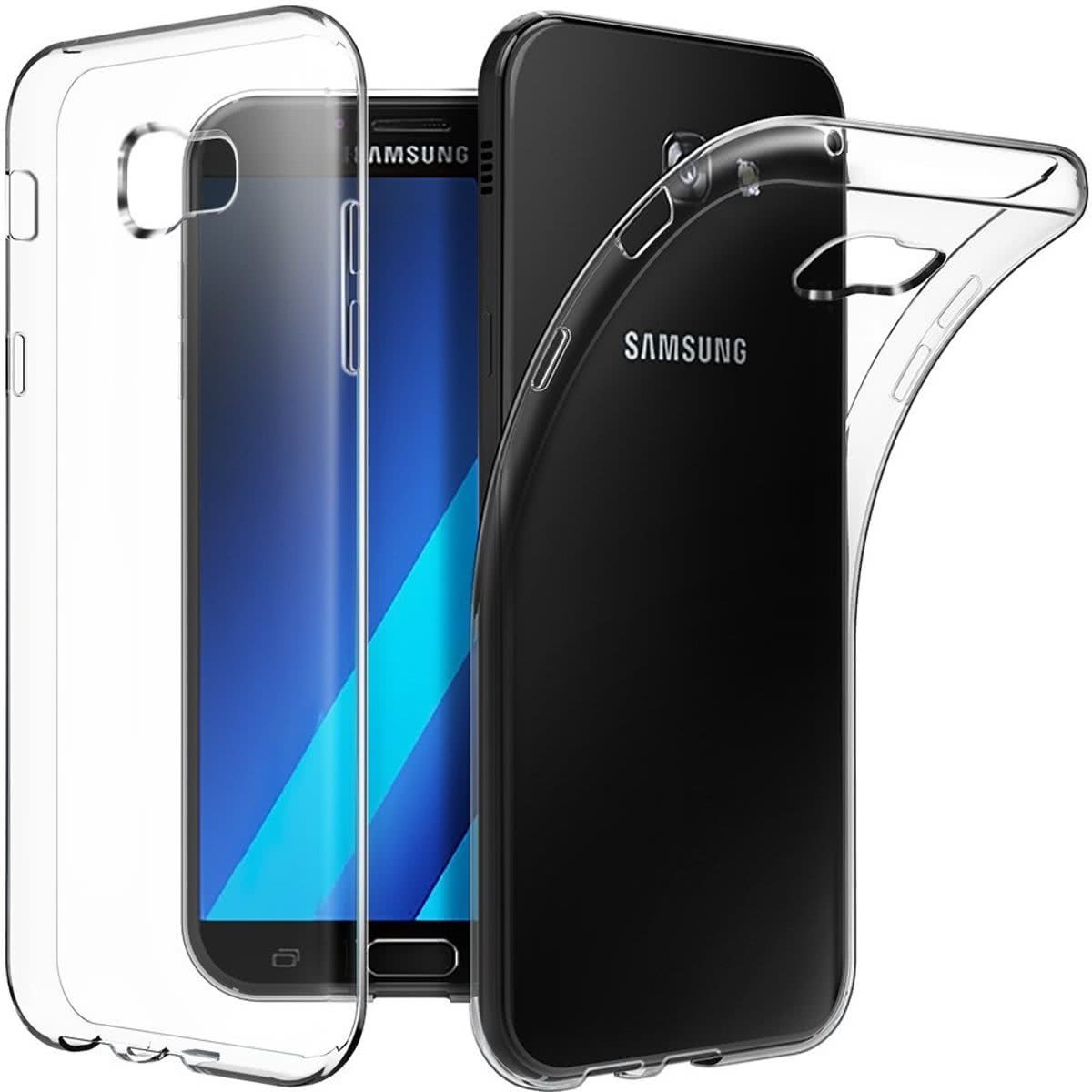 pearlycase Transparant Tpu Siliconen Case Hoesje voor Samsung Galaxy A5 2017