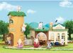 Sylvanian Families, École de la Forêt, set de jeu avec meubles, salle de classe, arbre d'escalade et 6 enfants