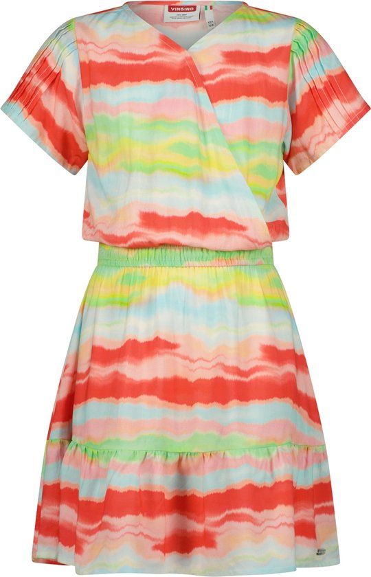 Vingino Patricia Meisjes Jurk - Breeze red