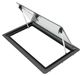 StarTech Ventilatievenster voor campers - Caravanraam dat naar buiten opent, 900x500 mm - Dubbelwandig acrylglas - Ingebouwd insectenwering - Zwart