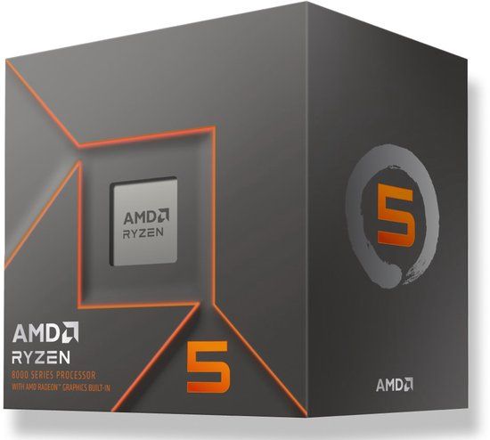 AMD Ryzen 5 8500G Processor - 6 Cores, 3.5 GHz - Socket AM5