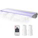 VEVOR Fontaine de piscine cascade Fontaine de piscine cascade en acrylique de haute qualité Cascade de piscine de jardin 220V Fontaine de piscine extérieure avec bande lumineuse LED et télécommande