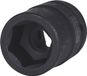 KS Tools 515.1324-E 3/4" Dopsleutel, zeskant, kracht kort, 24mm, Hanger
