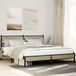 Maison Exclusive - Cadre de lit en métal sans matelas Chêne Sonoma 180x200 cm