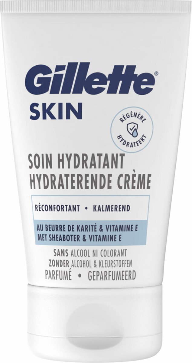 Gillette Skin Hydraterende Crème Ultra Gevoelige Huid 100 ml