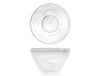Coppa Albast Coppa alabastro in pasta di vetro, 24 cm, wit