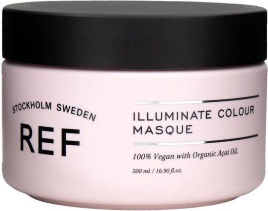 REF Stockholm Illuminate Colour Masque Haarmasker Kleurbescherming Haarverzorging 500ml