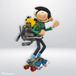 Plastoy Guust Flater op Rolschaatsen