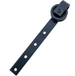 Waelbers Hangrol set poly-wiel 105mm (2 st) zwart