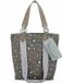 Fritzi aus Preußen Schoudertas Handtas Canvas Izzy02 Tote Leo Jungle Groene