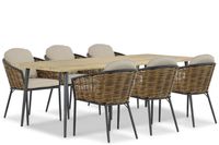 Lifestyle Garden Furniture Lifestyle Lifestyle Nice/Montana 240 cm dining tuinset 7-delig