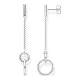 Thomas Sabo Oorstekers voor dames, 925 sterling zilver, zirkonia H2024-643-14