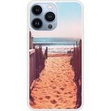 Apple Siliconen hoesje compatibel met iPhone 13 Pro Strandpad