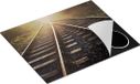 Chefcare Inductie Beschermer Twee Kruisende Rails Spoorwegen - 65x52 cm - Multicolor