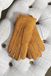 D'Arienzo Gants en peau de mouton mérinos cognac pour homme, manchette retroussée, Taille L(10), Couleur Cognac