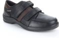 Mephisto Eymar Heren Klittenbandschoenen Zwart Leer Maat 44