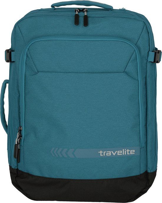 Travelite Kick Off Duffle/Backpack - Cabin Size - Petrol - 35L