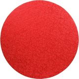 Decora Cake Drum Rond Rood -35cm-