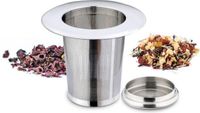 Weis Theefilter, Diameter 10 cm, RVS, Zilver