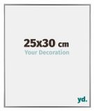 yd. Cadre photo 25x30 cm Plastique Argenté Brillant