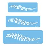 PME SB14 Taartdecoratiesjabloon 3 stuk(s) Blauw