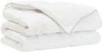 vidaXL Housse de couette d'hiver blanche 200 x 240 cm bambou