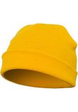 Flexfit Unisex Heavyweight beanie, dames en heren, verkrijgbaar in 19 kleuren, eenheidsmaat, goud, One size