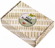 folia Houten wasknijpers mix NATURAL Jumbobox, 500 g