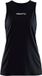 Craft Rush Slim Singlet Dames - Zwart | Maat: XS