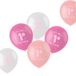Folat Ballonnen Set 'It's my 1st Birthday!' Roze - 6 stuks