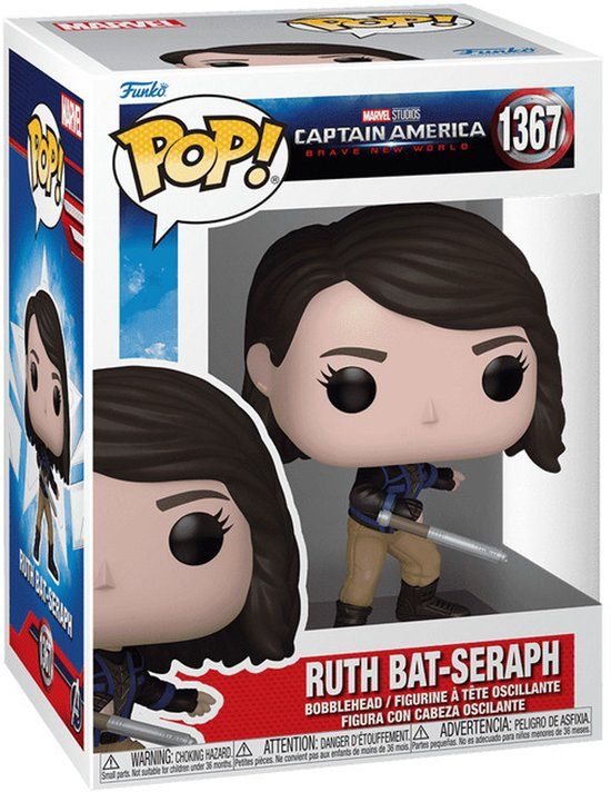 Funko Captain America Brave New World - Ruth Bat-Seraph vinylfiguur 1367 Unisex Funko Pop! - meerkleurig - Standard