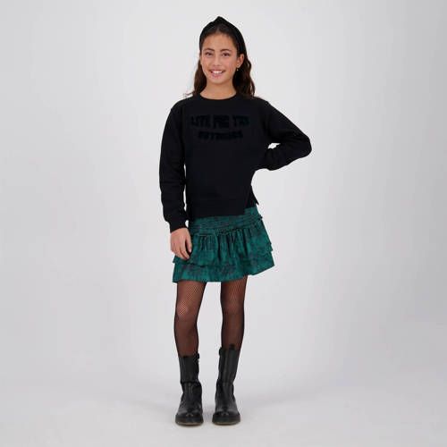 Vingino Qarise rok meisjes groen/zwart