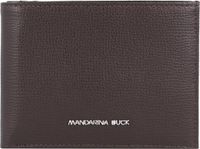 MANDARINA DUCK Leren Portemonnee Mellow Urban Wallet Mole Bruine