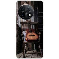 1001 coques OnePlus Bedrukt siliconen hoesje compatibel met OnePlus 11 5G Guitare