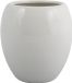 Merkloos MSV Tandenpoetsbeker "Java" wit keramiek
