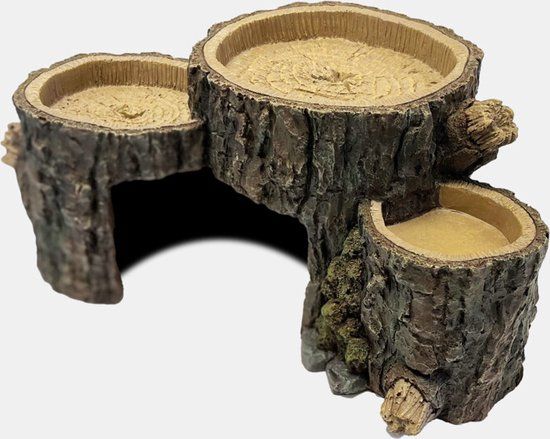 Aquadistri Repto Deco Triple Trunk - Kunststof Boom Decoratie