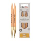 Knitpro basix Bouleau Aiguilles circulaires interchangeables 10,00 mm - 1 pièce
