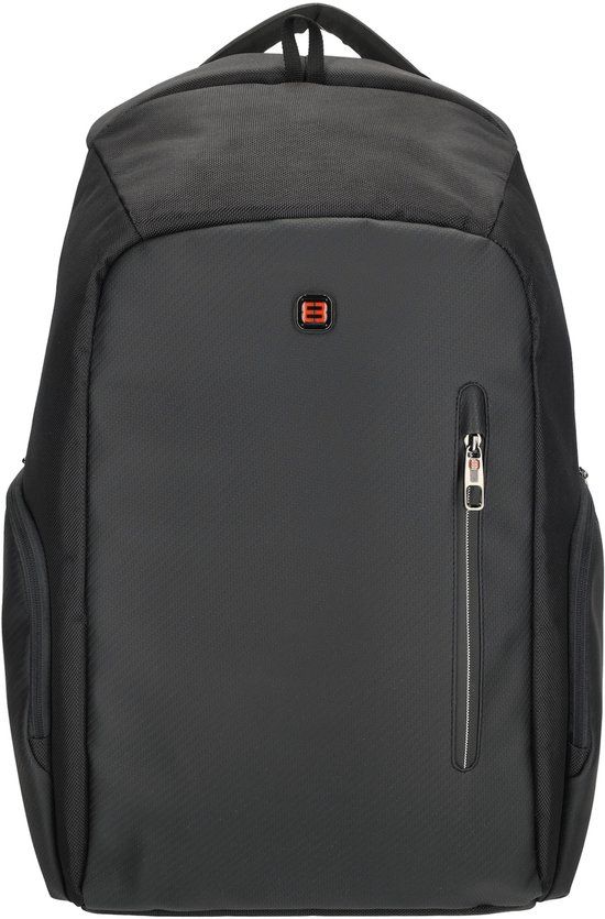 Enrico Benetti Berlin Laptoprugzak met 17 inch Laptopvak - Anti Diefstal Rugzak 30 Liter - Zwart