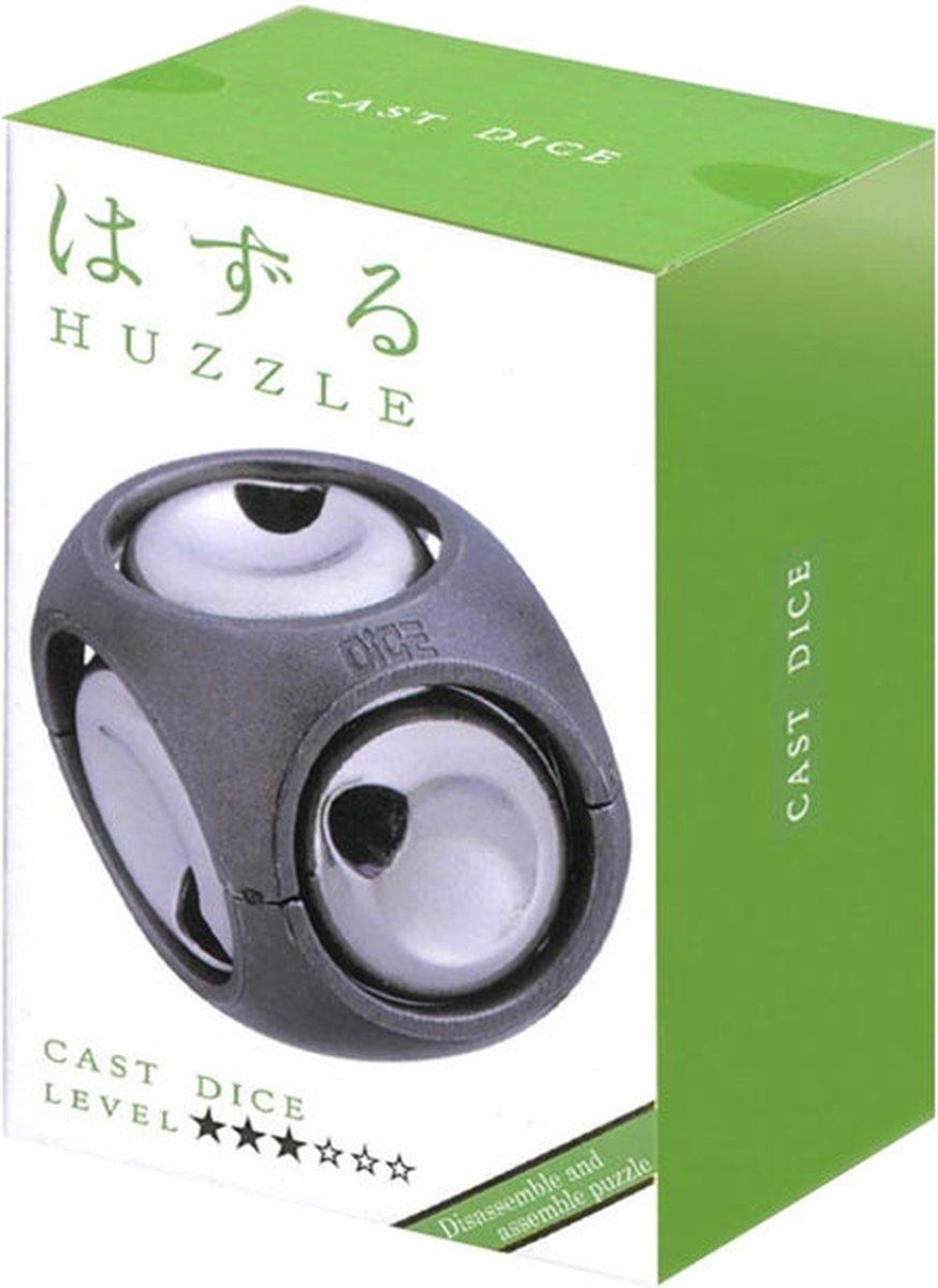 Eureka Huzzle Cast Dice - Hersenkraker - Metaal
