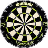 WINMAU Michael van Gerwen MvG Diamond Professioneel Dartbord - 45 cm