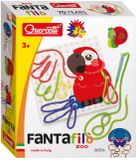 Quercetti Fanta Filo Dierentuin Veters Rijgen - Educatief Speelgoed