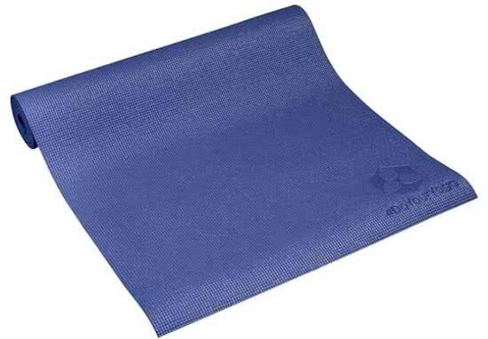 #DoYourYoga - Yogamat met Memory schuim van ECO PVC - Â»KiranaÂ« - de mat is duurzaam en slijtvast - 183 x 61 x 0 4 cm - Marine blauw