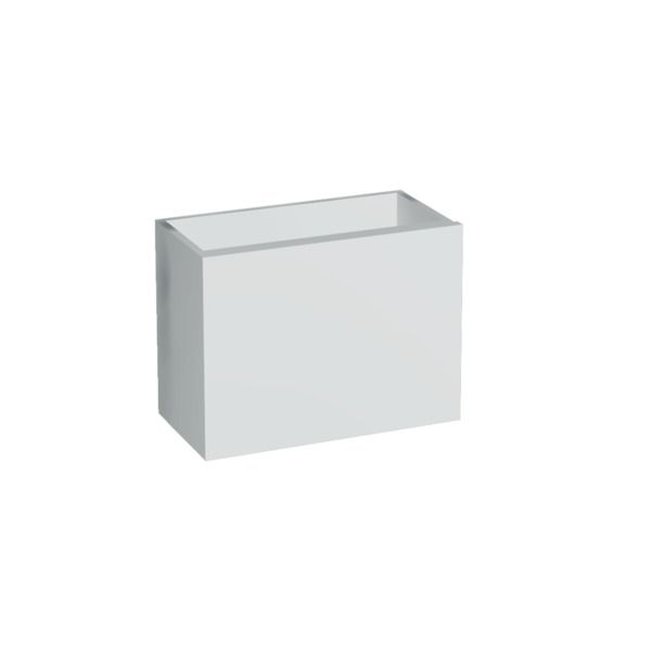 INK Versus Fonteinonderkast - 36x18x27cm - 1 deur - greeploos - MDF lak wit mat 1222020