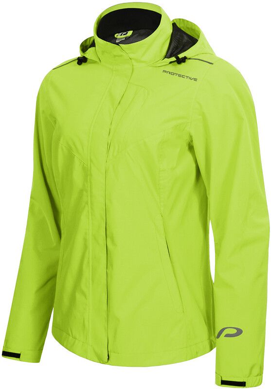 Protective P-Rain II Jacket Women neon yellow
