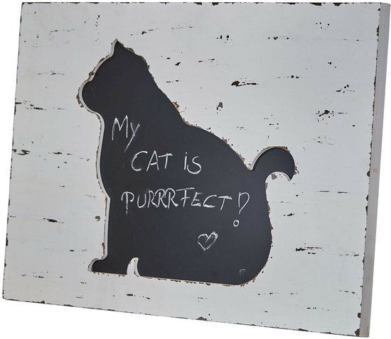 Loberon Krijtbord Viviennea antiekwit