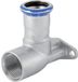 Geberit Mapress raccord d'angle 90° décalé, DN 15, 33425